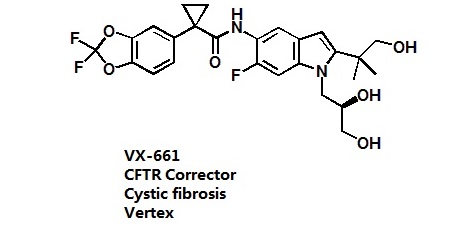 VX-661 cystic fibrosis drug candidate