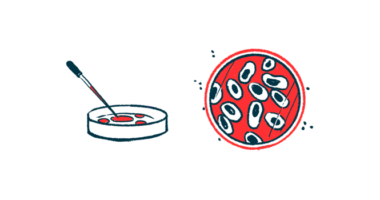 An illustration of a petri dish, shown from two angles.