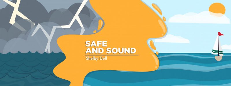 Main graphic for "Safe and Sound," Cystic Fibrosis News Today, by columnist Shelby Dell