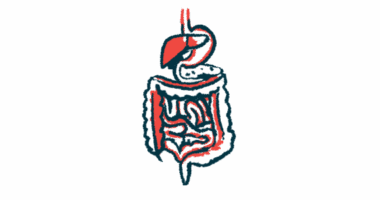 An illustration of the stomach and intestines.