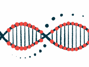 An illustration highlights the double-stranded structure of DNA.