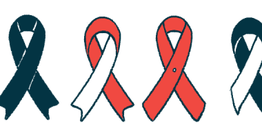 An illustration shows disease awareness ribbons.