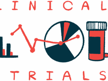 A bar graph, a pie graph, and a prescription bottle of oral medications are sandwiched between the words 