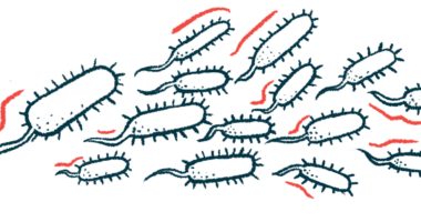 An illustration of bacteria is shown.