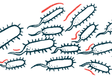 An illustration of bacteria is shown.