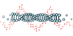 Illustration of a DNA strand.