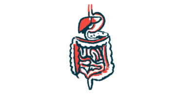 Illustration of the digestive system.