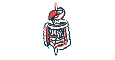 An illustration shows the human digestive tract.