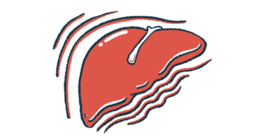 An illustration shows a human liver.