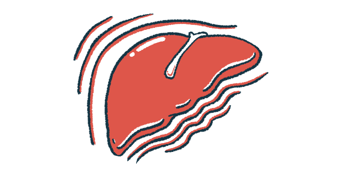 An illustration shows a human liver.