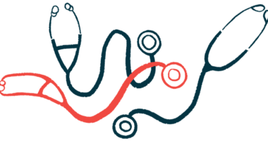 An illustration shows two black stethoscopes and a red one.