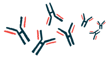 An illustration depicts a sample of antibodies.